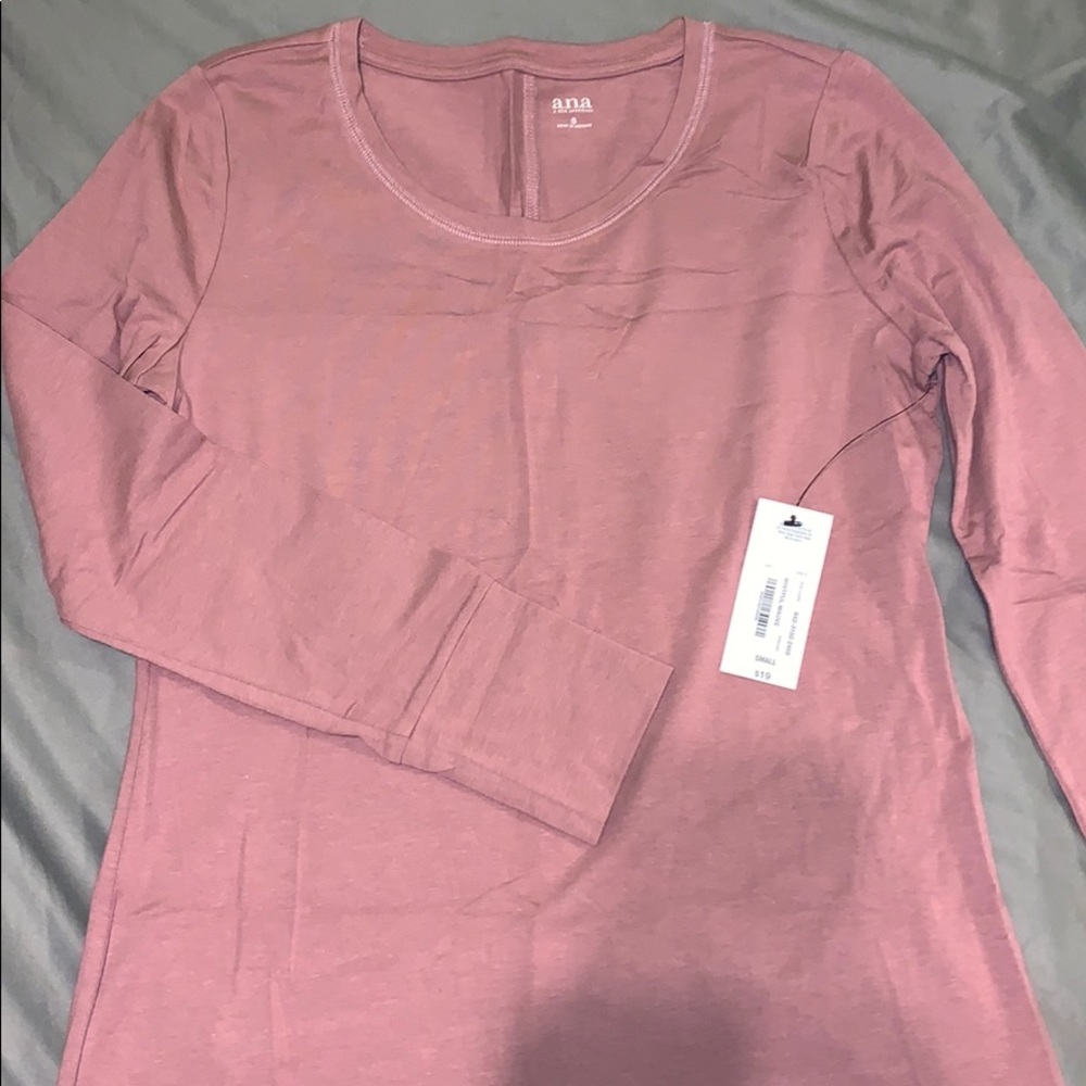 NWT a.n.a Long-Sleeve T-shirt